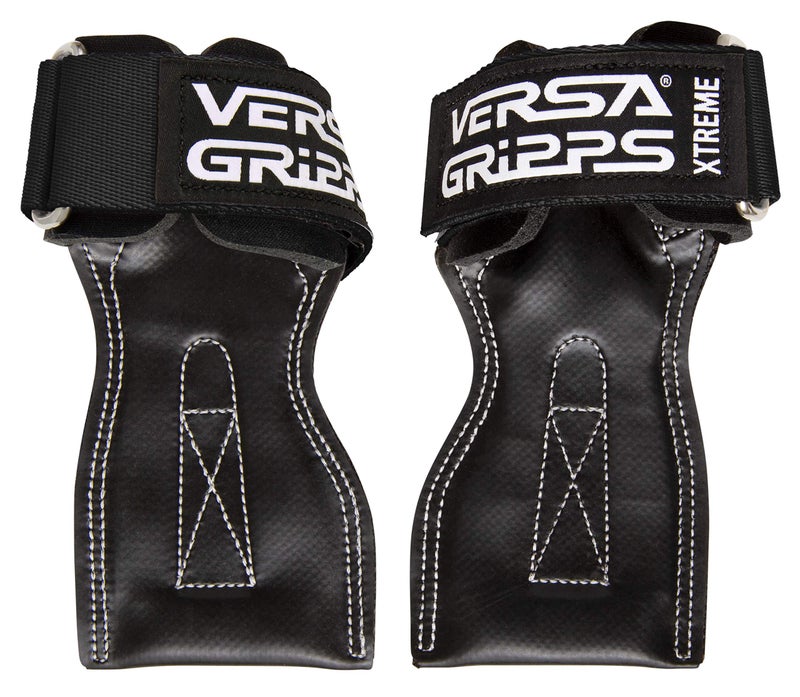 Versa Gripps Xtreme  Made in The USA  Wrist Straps for Weightlifting Alternative  The Best Training Accessory  Onyx  XL - Image 1